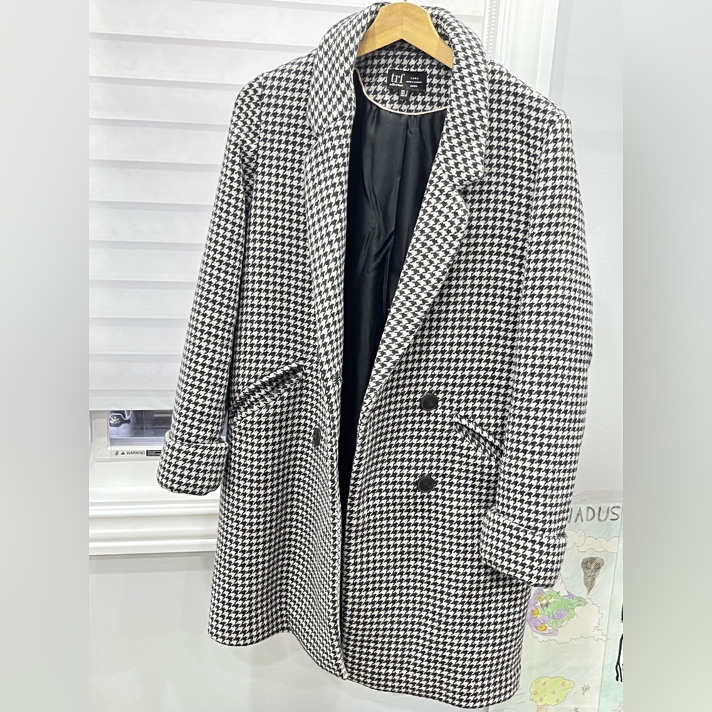 Wool coat Zara TRF  Collection Outwear made in Myanmar, Wear it only once